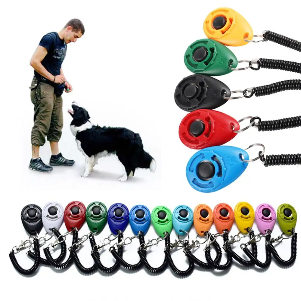 Dog Training whistle Click Sound Clicker Dog Supplies Training Sounder Clicker Sound Guide Durable Training Clicker For Dog - Image 6