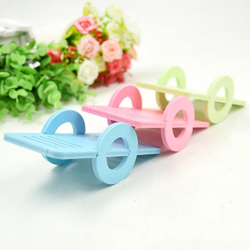 Hamster Toy Wooden Bridge Swing Seesaw Pet Supplies Rat Hamster Mouse Small Animal Wooden Toys Pet Cage Accessories - Image 6