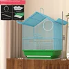Bird Cage Domestic Small Parrot Bird Cage Peony Budgie Cage - Image 8