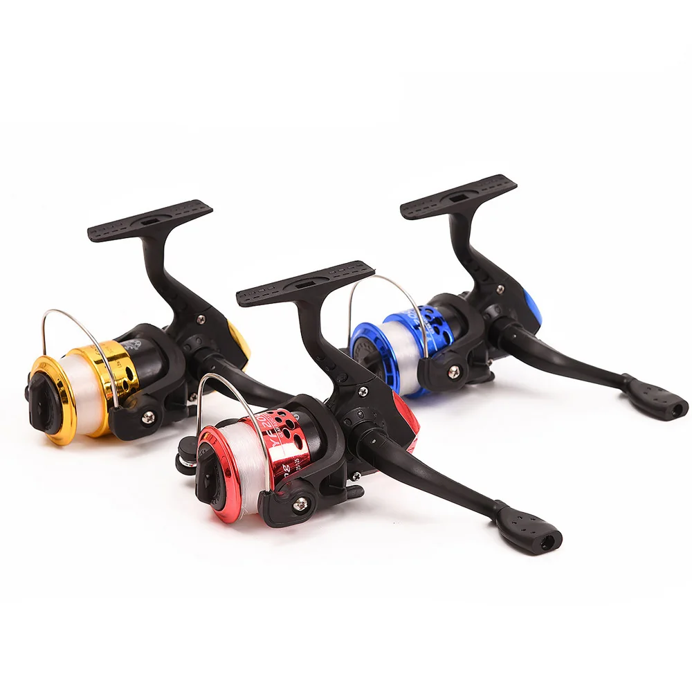 5.2:1 Ultralight Folding Fishing Reel Spinning Reel With 60m Large Fishing Line Diameter Line Roller Casting Wheel Vessel Bait - Image 2