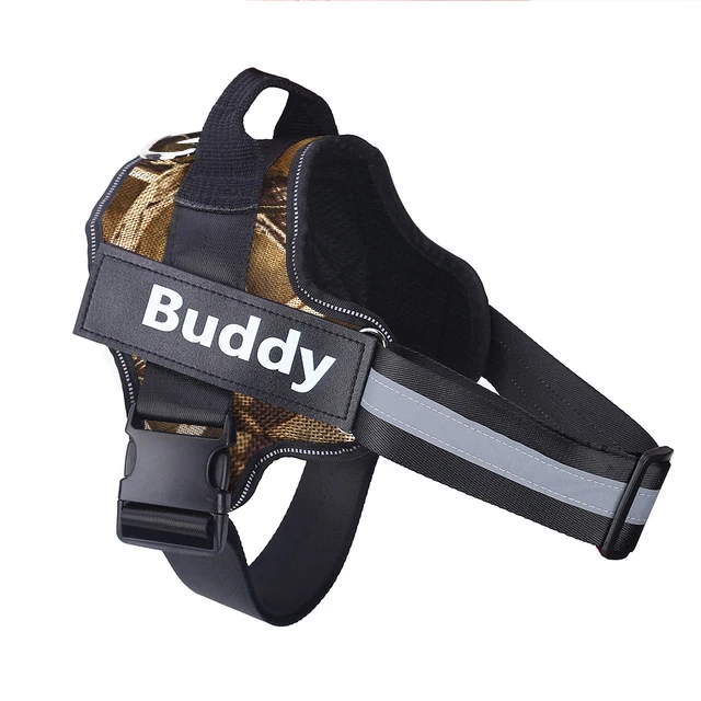 Personalized Dog Harness NO PULL Reflective Breathable Pet Harness Vest For Small Large Dog outdoor Walk Training Accessories - Image 10