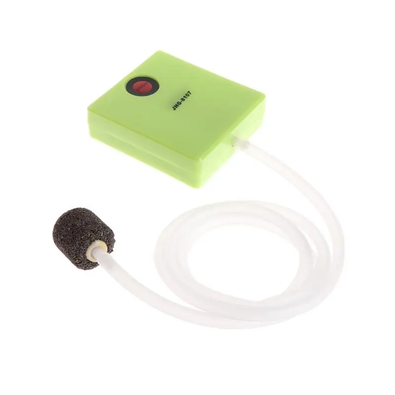 New Aquarium Dry Battery Operated Fish Tank Air Pump Aerator Oxygen With Air Stone, Practical Aquarium Fish Tank Supplies, Aqua - Image 3