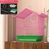 Bird Cage Domestic Small Parrot Bird Cage Peony Budgie Cage - Image 9
