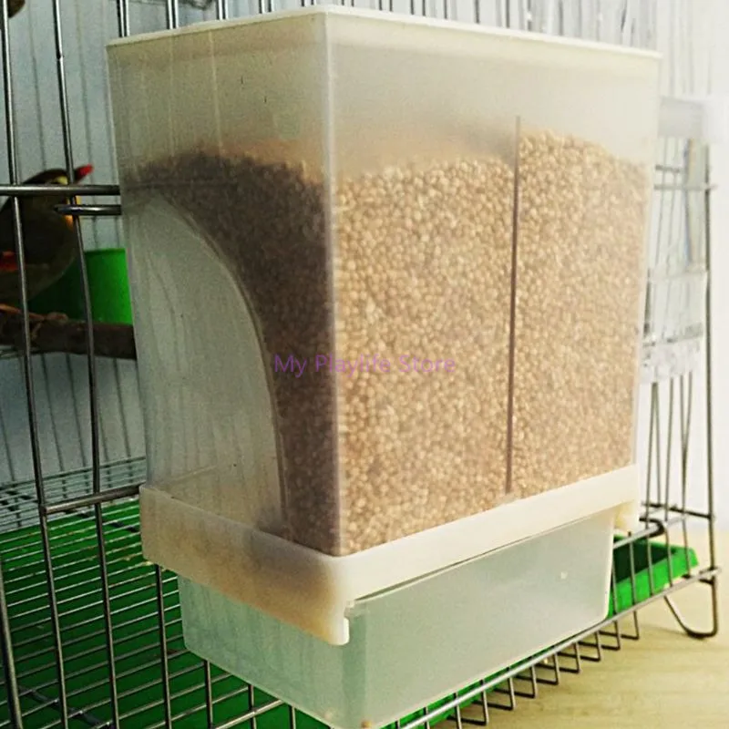 Birds Feeder Automatic Feeders Poultry Feeding Tool Food Container Storage For Pigeon Parrot Chicken Pet Bird Feeding Device - Image 3