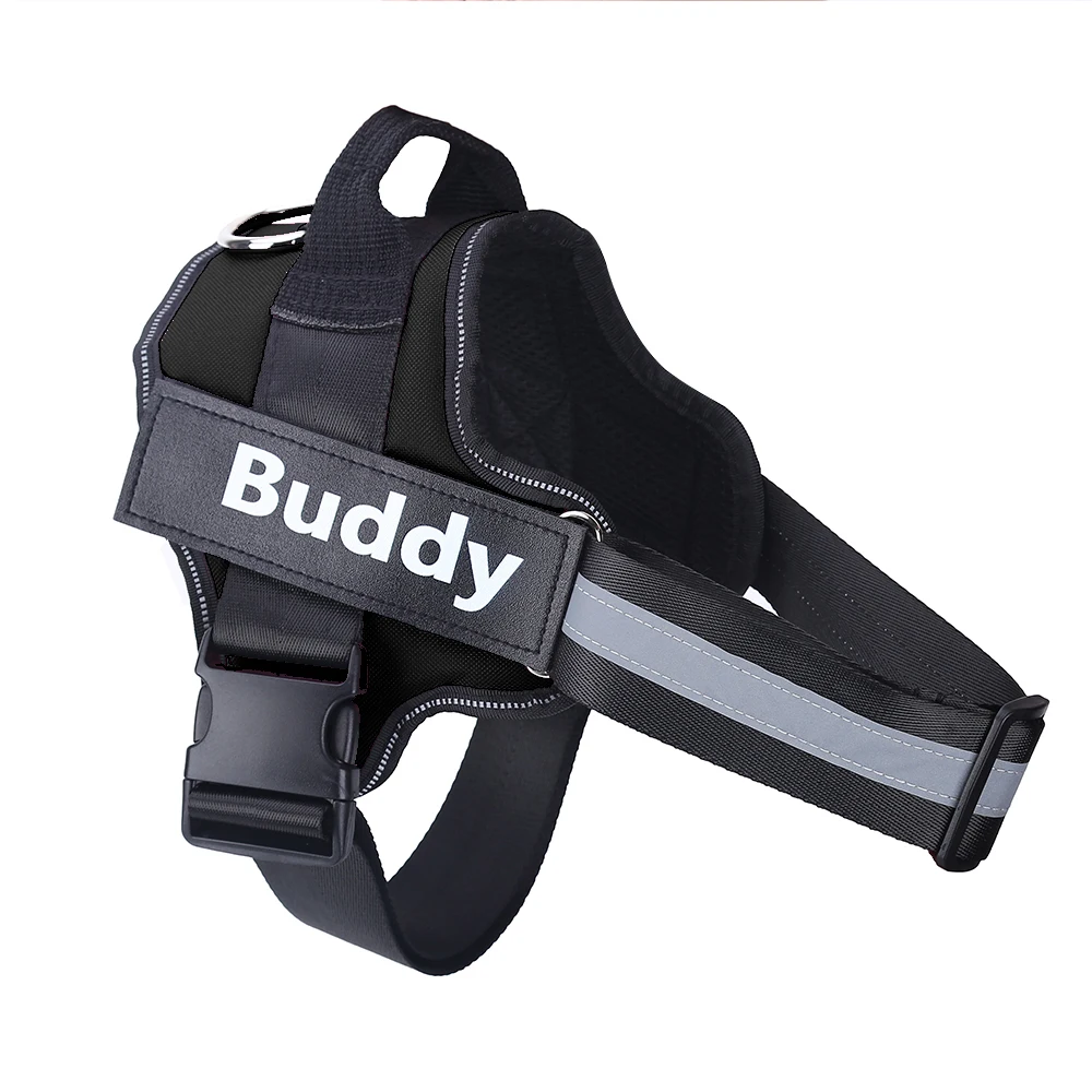 Personalized Dog Harness NO PULL Reflective Breathable Pet Harness Vest For Small Large Dog outdoor Walk Training Accessories - Image 14