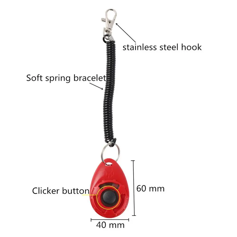 Dog Training whistle Click Sound Clicker Dog Supplies Training Sounder Clicker Sound Guide Durable Training Clicker For Dog - Image 2