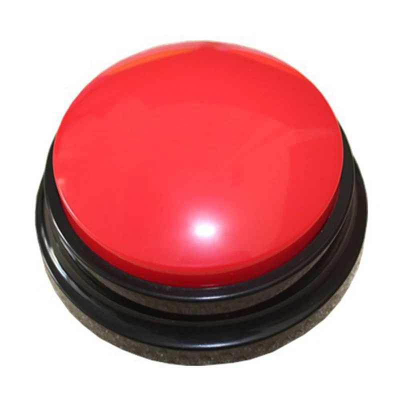 Talking Dog Buttons Funny Voice Recording Button for Pet Training Buzzer 30 Second Record Playback for Talking Communication Toy - Image 9