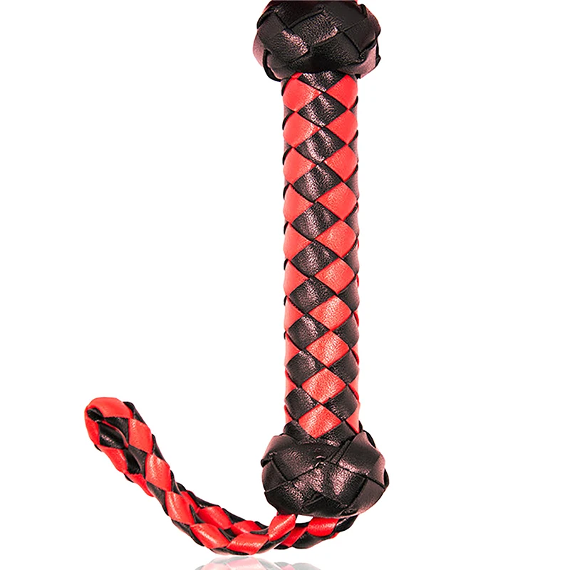 Horse Whip Riding Crop Equestrian Faux Leather Whip Horse Equipment Whip Training Horse Riding Whip for Couples - Image 4