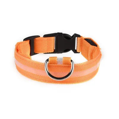 Dog Collar LED Light Electronic Night Safety Anti-Lost Nylon Adjustable Luminous Glowing Collar For Dogs Cats Pet Products Xs-XL - Image 12