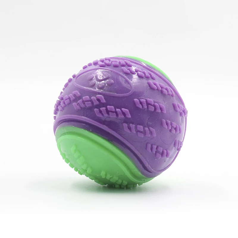 Dogs Interactive Toys Soft TPR Toys for Dog Pet Teeth Cleaning Bite Resistance Squeaky Dog Ball Toy - Image 8
