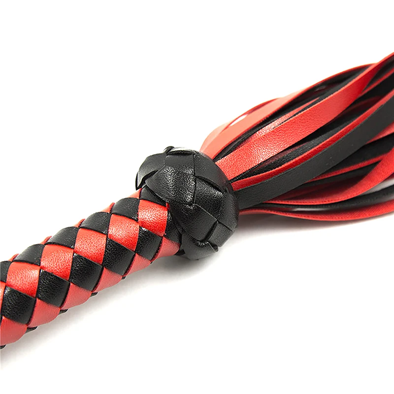 Horse Whip Riding Crop Equestrian Faux Leather Whip Horse Equipment Whip Training Horse Riding Whip for Couples - Image 3