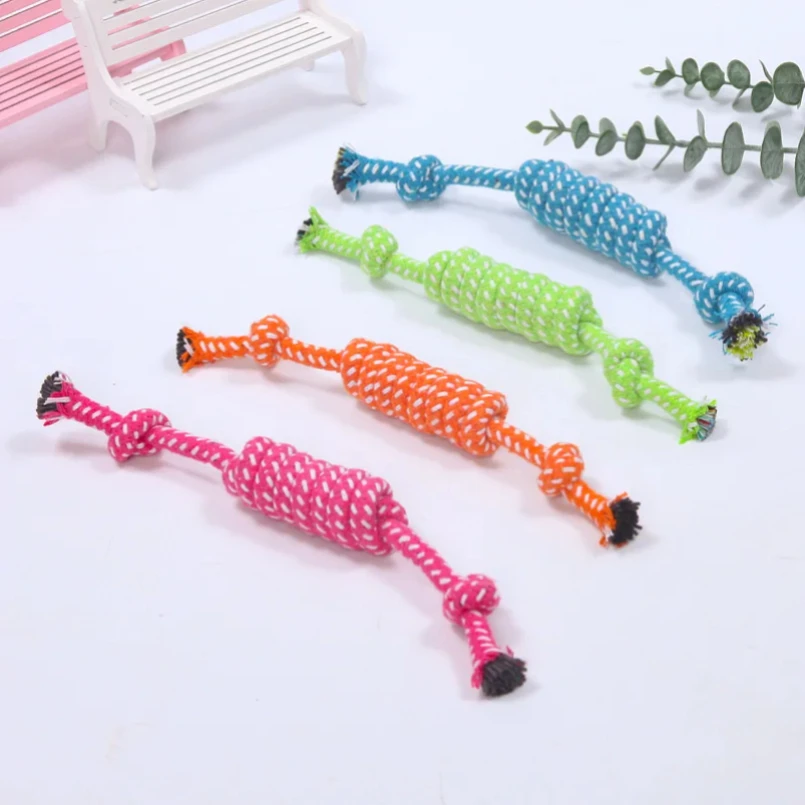 Pet Dog Toys for Large Small Dogs Toy Interactive Cotton Rope Mini Dog Toys Ball for Dogs Accessories Toothbrush Chew Puppy Toy - Image 6