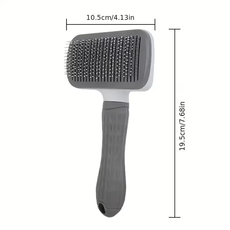 Dog Hair Remover Brush Cat Comb Grooming Massage Brush for Shedding Grooming Pet Removes Hairs Cleaning Bath Brush Dog Supplies - Image 5