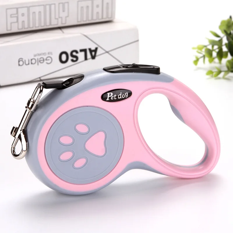 3m 5m Nylon Dog Leash Automatic Retractable Durable Cat Lead Extending Puppy Walking Running Traction Roulette For Small Dogs - Image 5