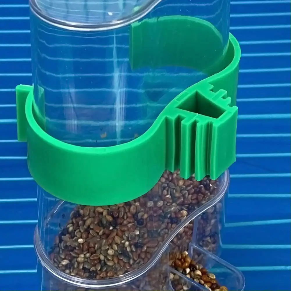 Birds Feeding Watering Bird High-quality Plastic Feeder Food Water Feeding Automatic Drinker Parrot Pet Dispenser Bird Food Box - Image 4