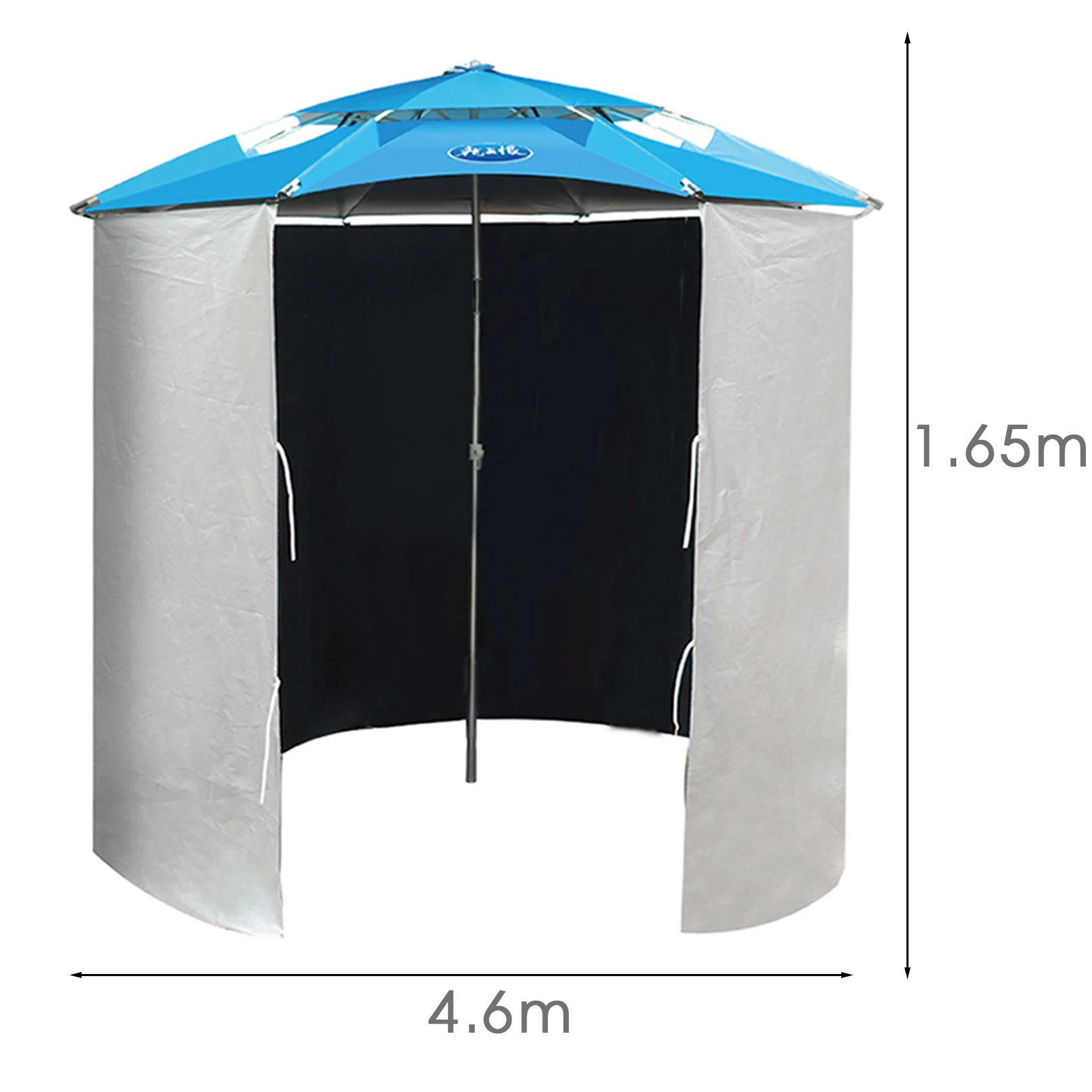 4.6*1.65m Fishing Tent Cloth Fishing Sunshade Belt Clip Outdoor Sunshade Rainproof Fishing Camping Shelter Only Tent Cloth - Image 5