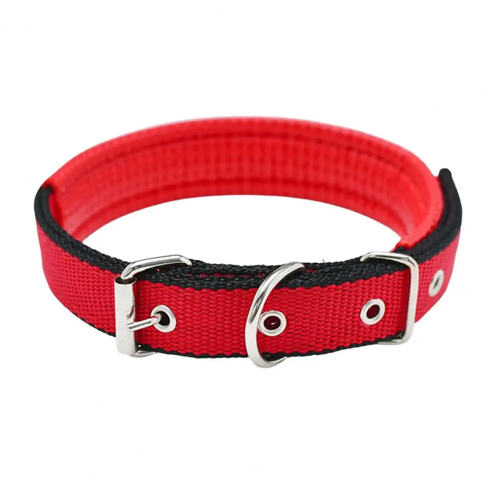 Dog Collars,Nylon,Adjustable Dog Neck Circle,Long-lasting Pet Neck Strap,with Traction Ring,Teddy Keji Pitbull,Pet Supplies - Image 11