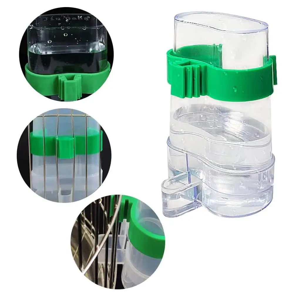 Birds Feeding Watering Bird High-quality Plastic Feeder Food Water Feeding Automatic Drinker Parrot Pet Dispenser Bird Food Box - Image 5