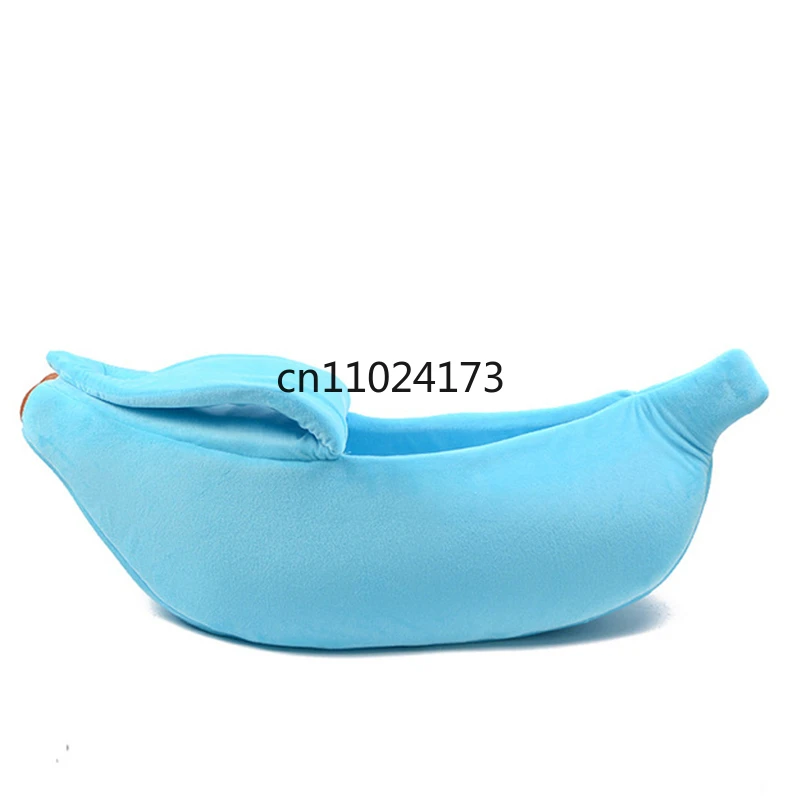 Banana Cat Bed House Funny Cute Cozy Cat Mat Beds Warm Durable Portable Pet Basket Kennel Dog Cushion Cat Supplies Multicolor - Image 9