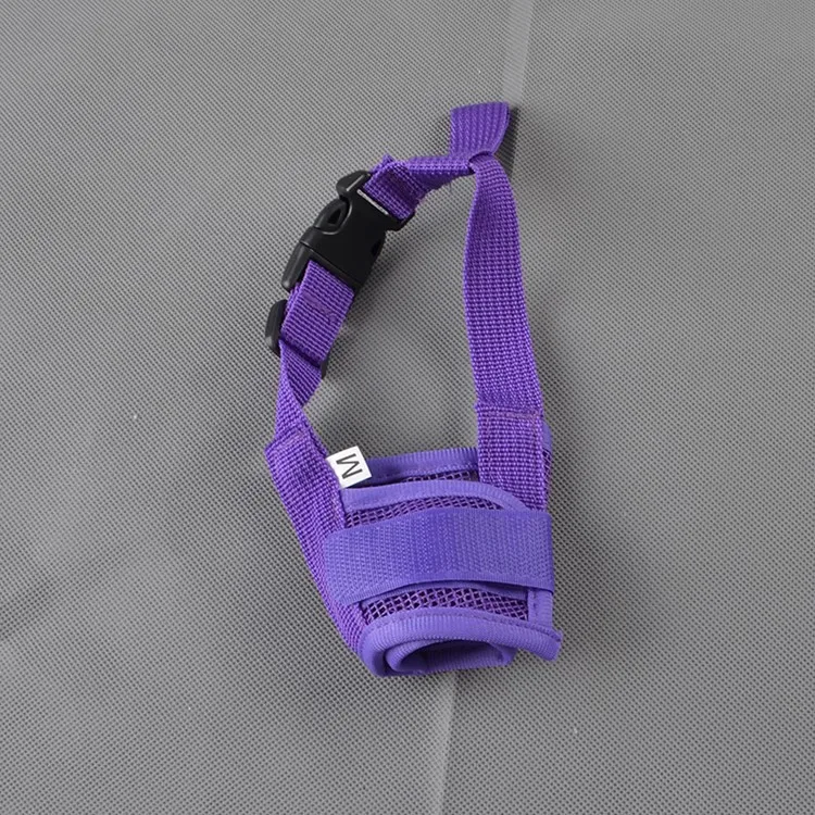 Anti Barking Dog Muzzle For Small Large Dogs Adjustable Mesh Breathable Pet Mouth Muzzles For Dogs Nylon Straps Dog Accessories - Image 8