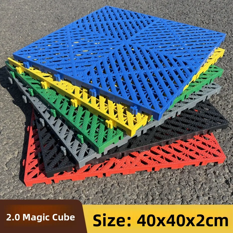 Thiened Plastic id Mat Anti Moisture Platform Carriage Wa Room Non-Slip Interloing Floor Pads Commercial Use Stripe P... - Image 6