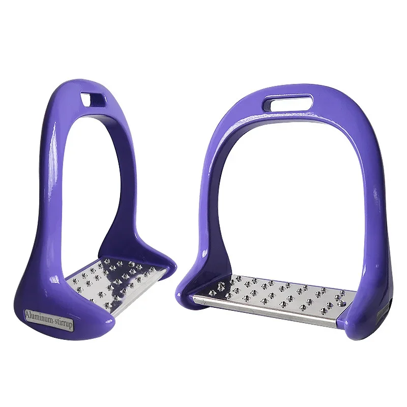 1 Pair Pedal Equipment Horse Stirrups Anti Slip Equestrian Safety Aluminium Alloy Riding Treads Lightweight Outdoor Sports - Image 6