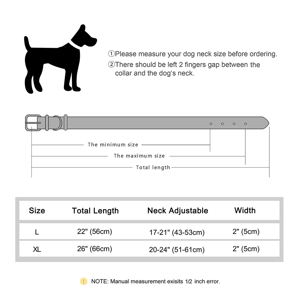Dog Collar For Large Dogs Cool Spikes Studded Leather Pet Collars For German Shepherd Mastiff Rottweiler Bulldog Accessories - Image 6