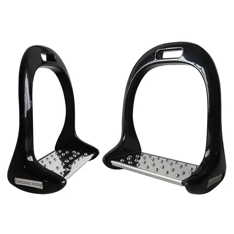 1 Pair Pedal Equipment Horse Stirrups Anti Slip Equestrian Safety Aluminium Alloy Riding Treads Lightweight Outdoor Sports - Image 4