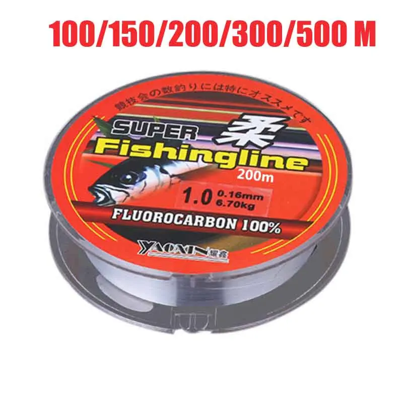 100/150/200/300/500M Fishing Line Super Strong Nylon Not Fluorocarbon Fishing Tackle Non-Linen Multifilament Fish Line