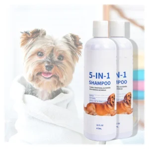 ATUBAN 16 floz 5 in 1 Dog Shampoo for Itchy Skin - Sensitive Skin Dog Shampoo for Smelly Dogs - Dog Shampoos & Conditioners