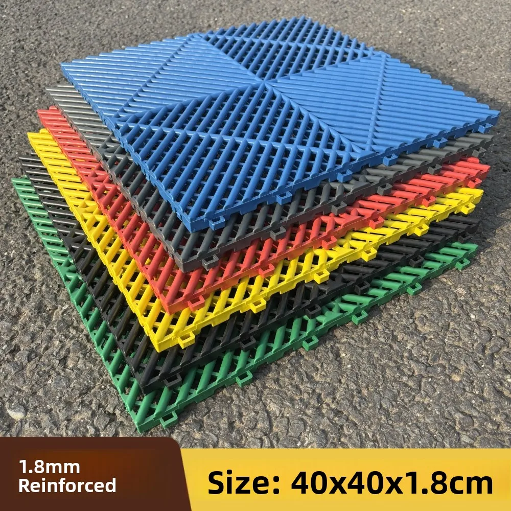 Thiened Plastic id Mat Anti Moisture Platform Carriage Wa Room Non-Slip Interloing Floor Pads Commercial Use Stripe P... - Image 10