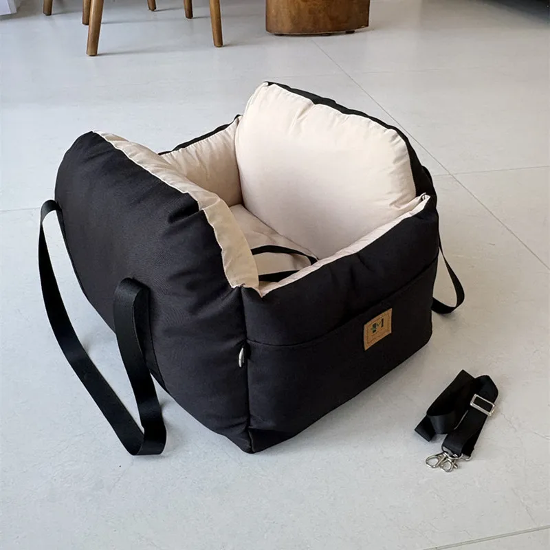 Small Dog Car Seat Dog Bag - Booster Seat Bed for , Washable Soft cotton Filling Travel Pet Cat Carrier nest Home dog kennel - Image 8