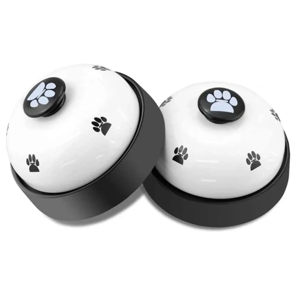 Pet Toys Bell for Dogs Cat Training Interactive Toy Called Dinner Small Bells Footprint Ring Trainer Feeding Reminder For Teddy - Image 5