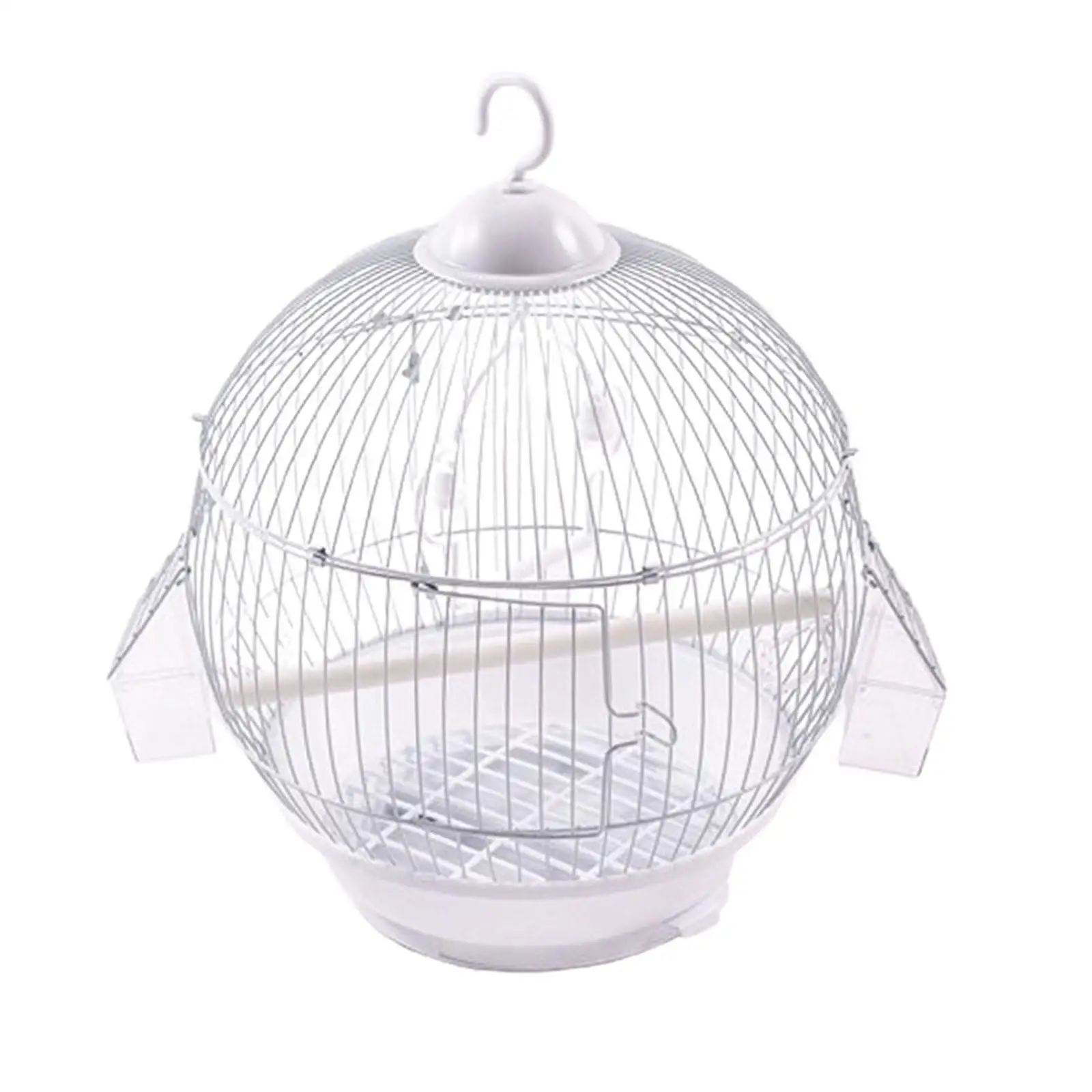 Birdcage with Food Bowl Hanging Indoor Accessories Stand Cage Hanging Cage for Parrot Small Birds Cockatiels Canary Cockatoos - Image 7