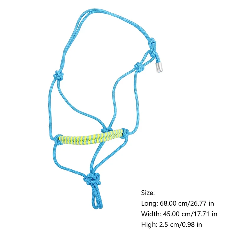 RTSHE-Horse Bridle Training Tool Major Outdoor Halters Horses Training Rope Halters For Horses Adjustable Sturdy Horse Halter - Image 6