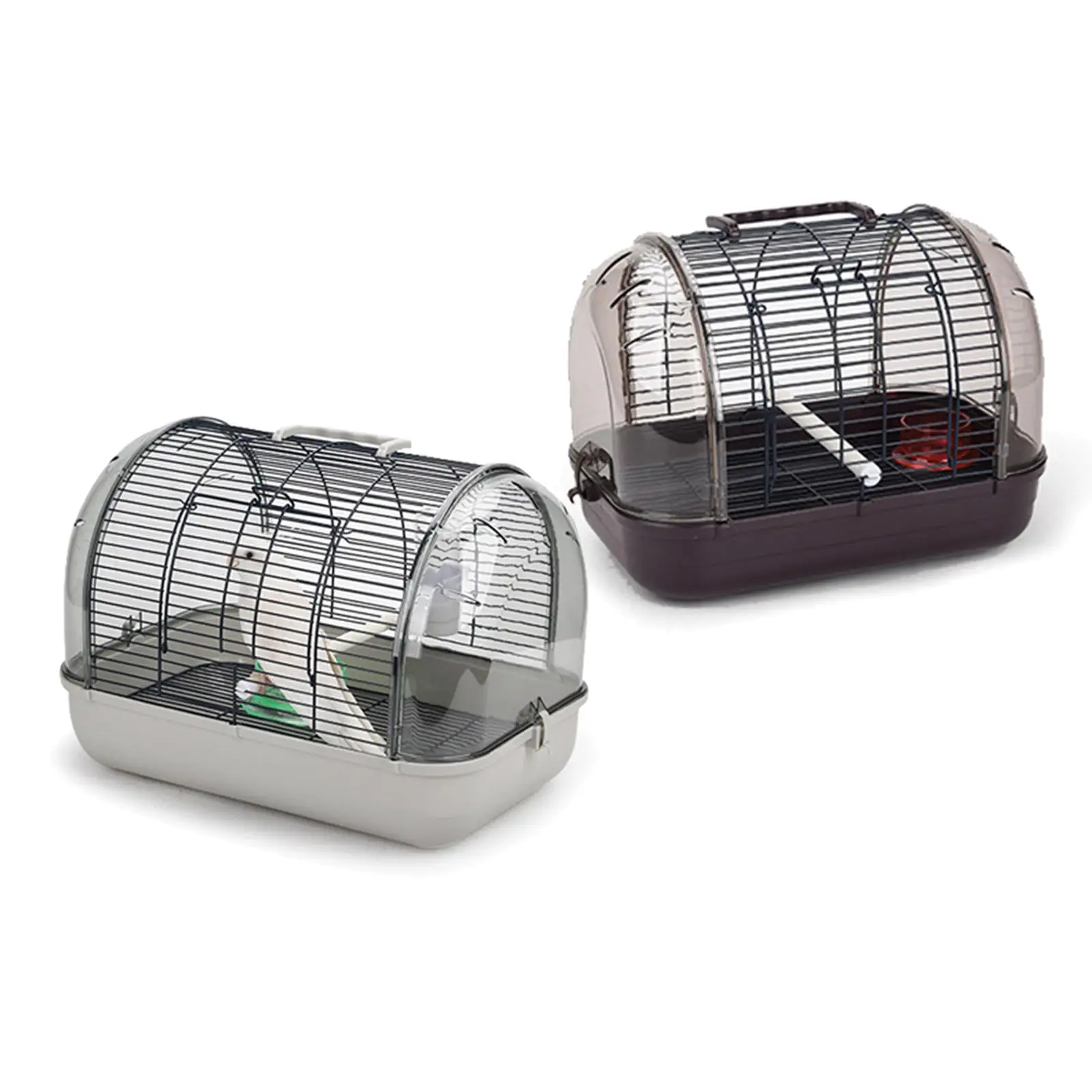 Transport Cage Breathable Small Villa Bird Cage Lightweight Bird Carrier for Small Birds Parrotlets Budgies Cockatiels Parrots - Image 2