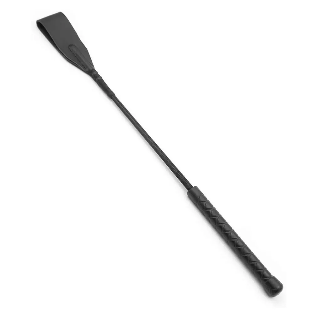 Portable Pointer Equestrian Training Horse Whip Stage Performance Props Lash Supplies Racing Riding Crop With Handle PU Leather - Image 7