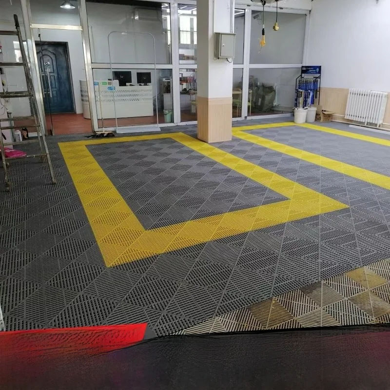 Thiened Plastic id Mat Anti Moisture Platform Carriage Wa Room Non-Slip Interloing Floor Pads Commercial Use Stripe P... - Image 3