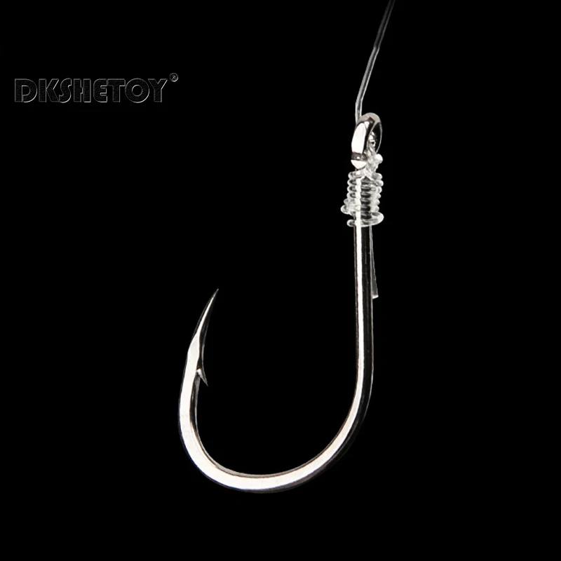 100-1000pcs Fish Hooks with barbed fishhook For Bait With Plastic Box Kit For Saltwater Freshwater fishing tools - Image 4