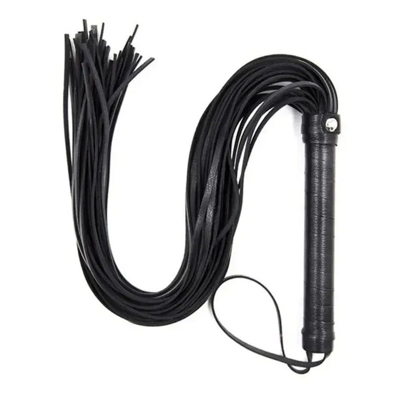 New Horsewhip Riding Sports Equipment Anti Slippery PU Leather Handle Horse Whip Racing Equestrian Tool - Image 2