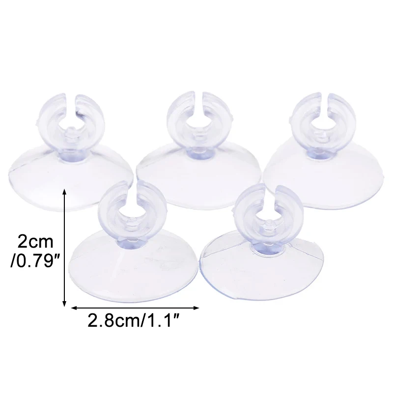 Aquarium Air Pump Accessories Kit with Air Stone Bubble Aerator, Check Valves, Suction Cups, Air Tube, for Fish Tank Oxygen Pump - Image 6