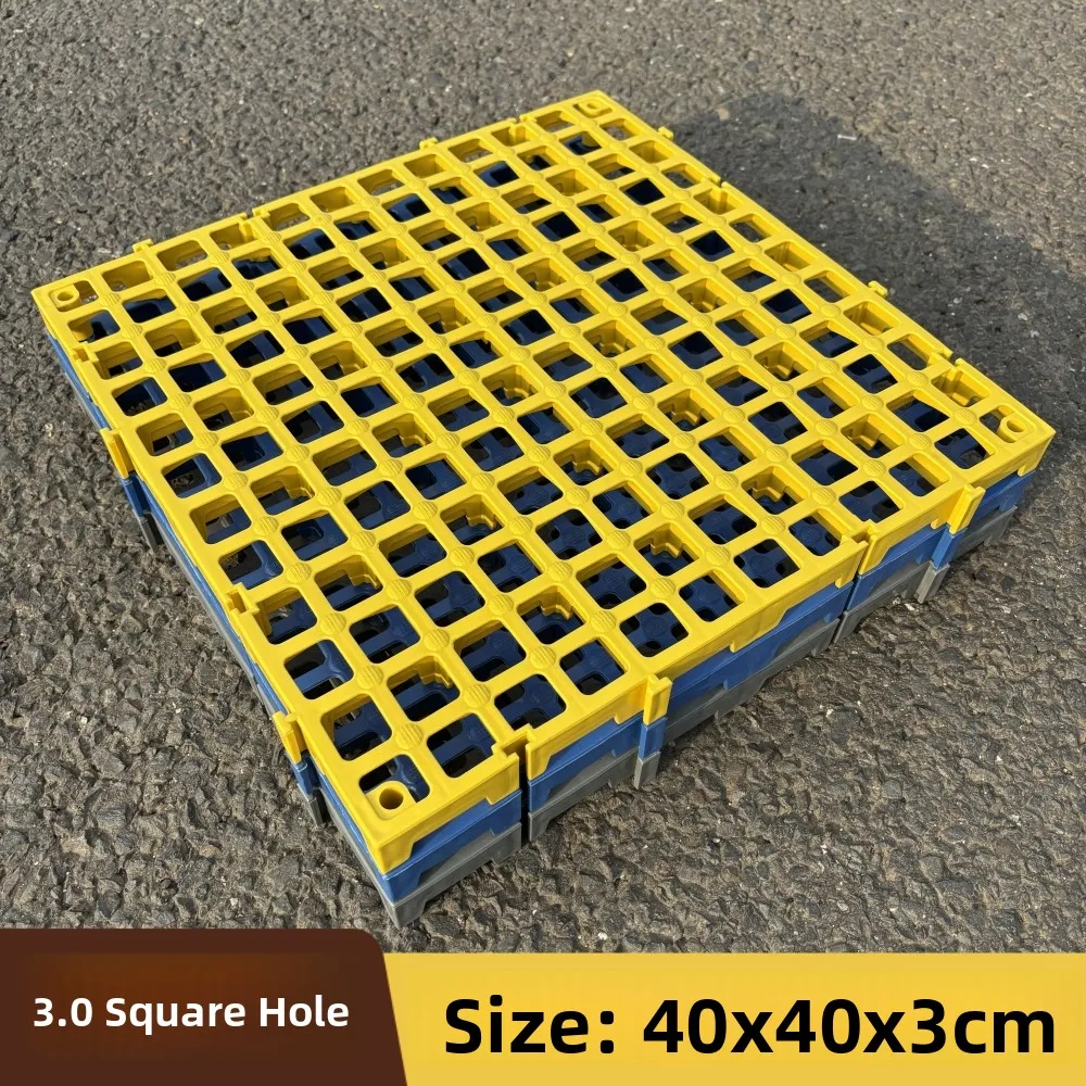 Thiened Plastic id Mat Anti Moisture Platform Carriage Wa Room Non-Slip Interloing Floor Pads Commercial Use Stripe P... - Image 15