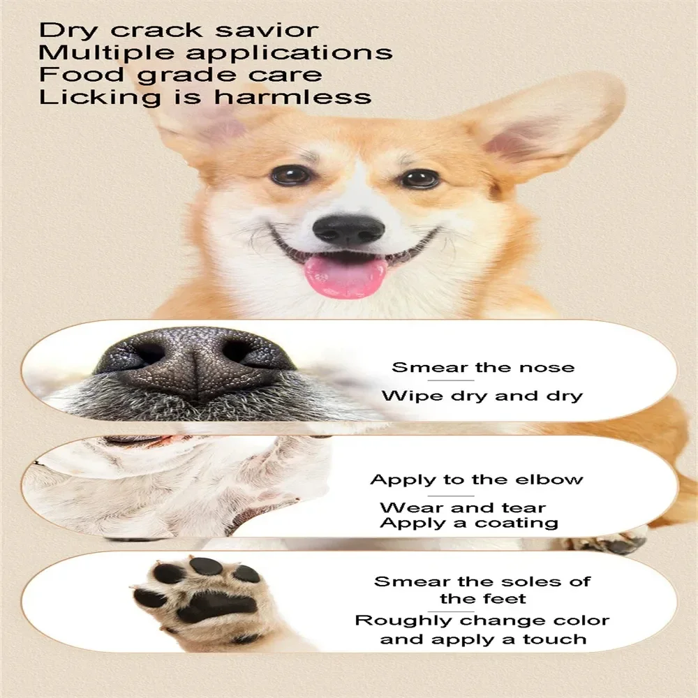 Paw Care Balm Moisturizing Paw Balm Protection For Dog Feet Foot Pads Creates An Invisible Barrier For Dogs Protects From Cracks - Image 5