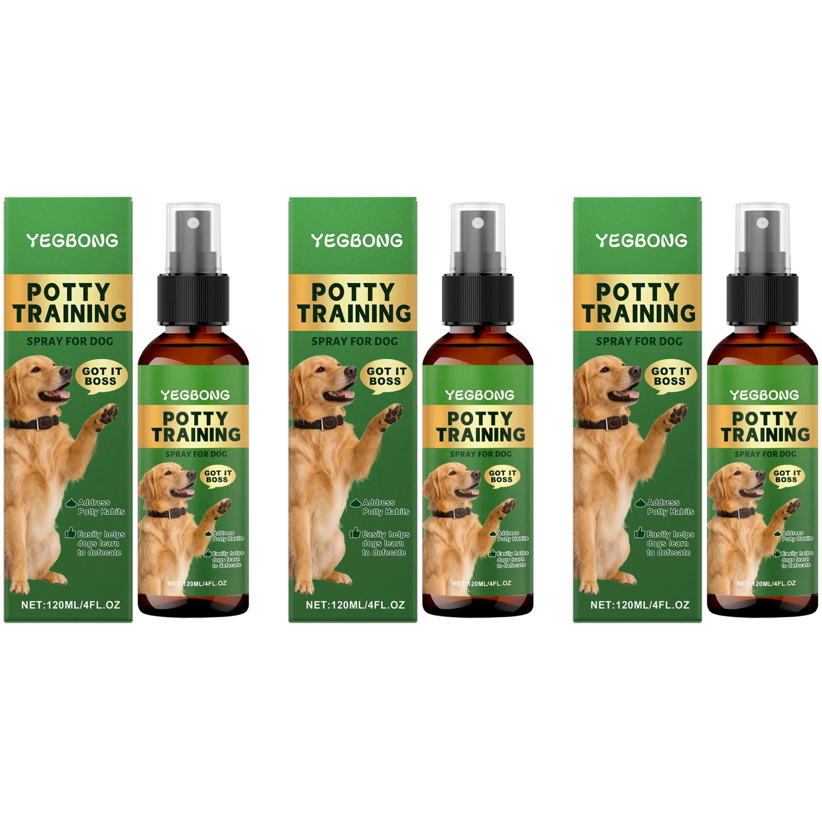 Dog Toilet Training Spray Effectively Guiding Pets Defecate Correcting Toileting Habits Plant Ingredients Non-toxic Pet Supplies - Image 8