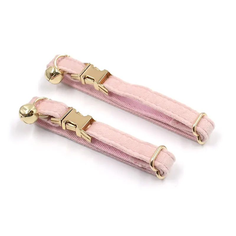 Cat Dog Collars Decorate Bow Around Neck Solid Color Puppy Chihuahua Collars Adjustable Safety Buckle Bow Tie Pets Accessories - Image 5
