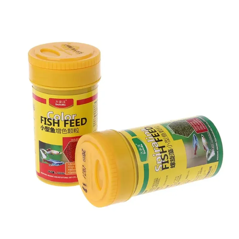 Spirulina Food Tropical Fish Nutrition Food For Aquarium Fish Tank Color Enhanced Feeding Feeder Supplies - Image 2
