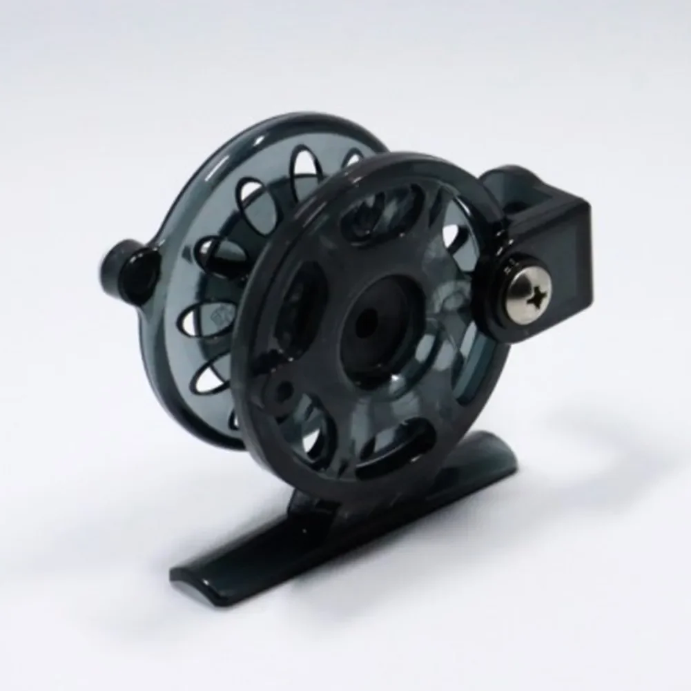 Fly Fishing Reel 50m Reel Portable Carp Winter Ice-Fishing Spool Tackle Gear ForOcean Boat Fishing Lake River Stream reels parts - Image 6