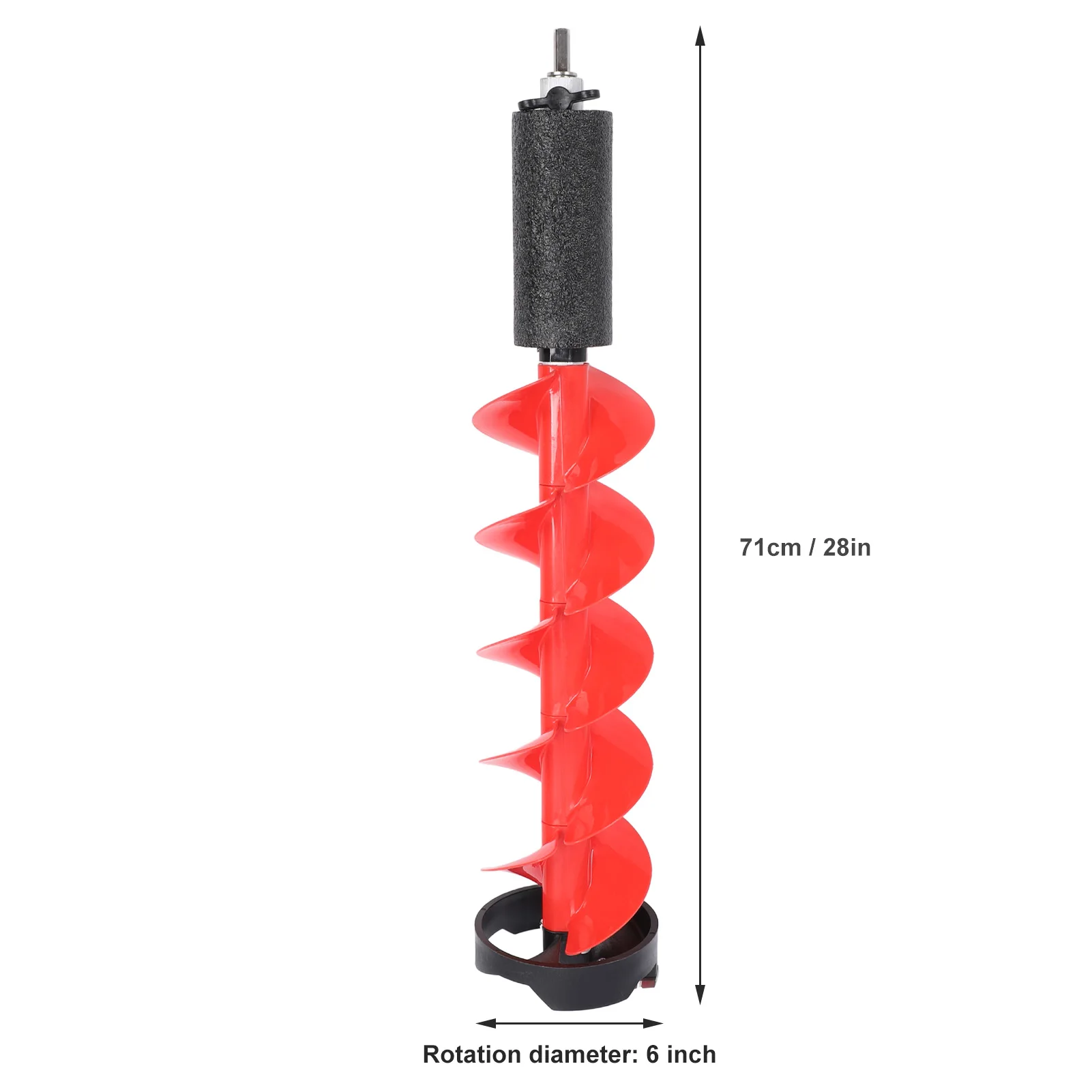 Ice Fishing Auger Ice Auger For Fishing Electric Nylon Corless With Positioning Drill For Enthusiasts Electric Ice Fishing Auger - Image 5