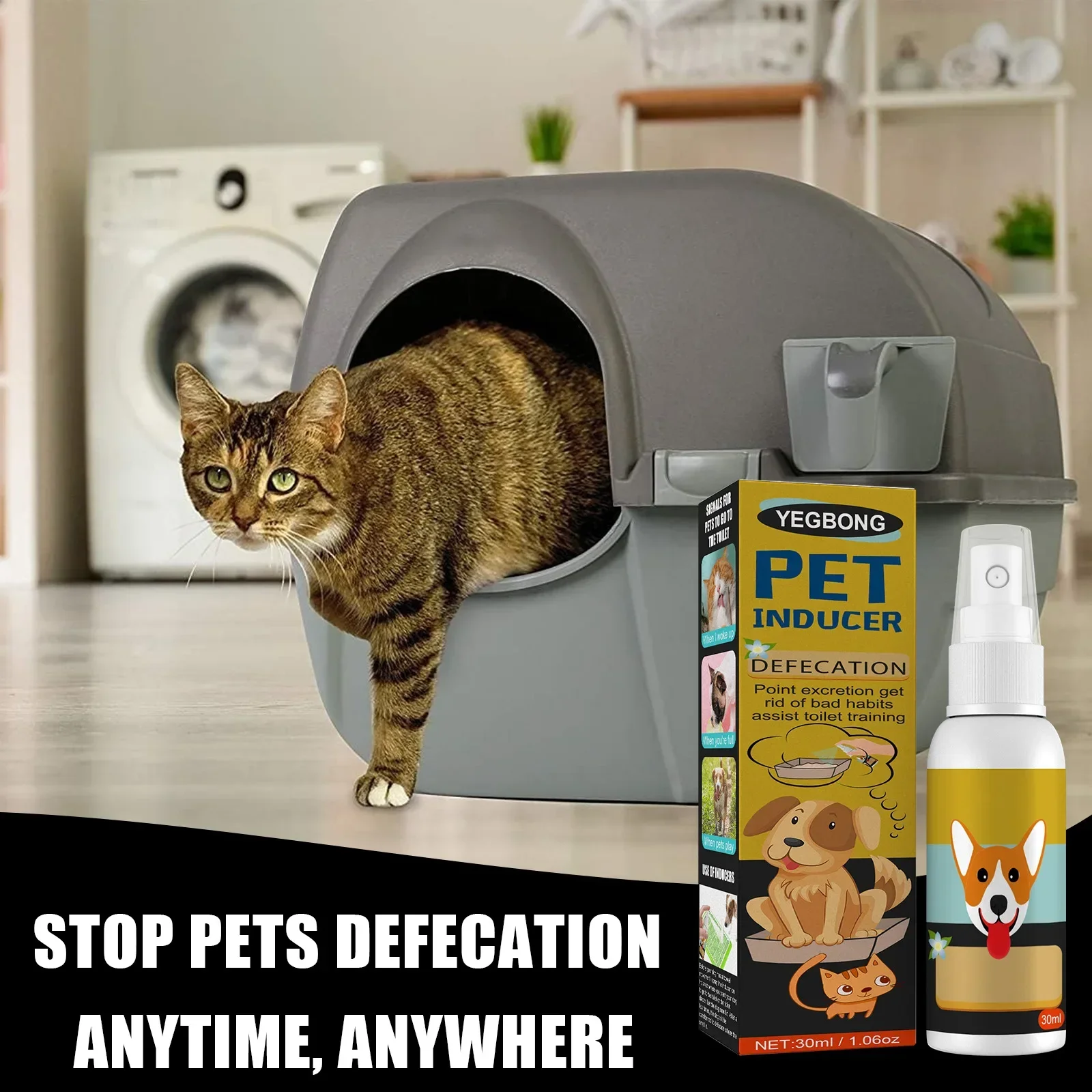 Dog Potty Training Spray Cats Kitten Outdoor Urine Poops Stool Location Helps Puppies Toilet Pet Positioning Defecation Inducer - Image 4