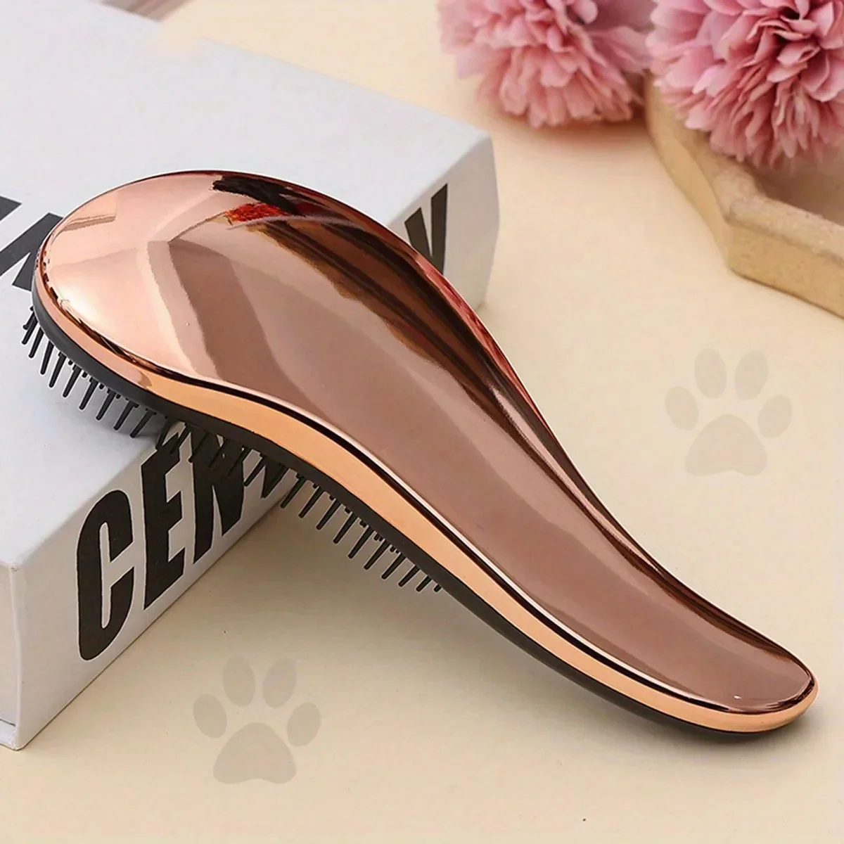 2-In-1 Dog Grooming Comb And Massage Brush Removes Hair And Relaxes Your Pet Perfect For Bath Time Floating Design For Easy Use - Image 6